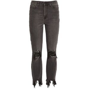 L’AGENCE GREY DISTRESSED HIGH LINE SKINNY JEANS 4/HARRODS UK